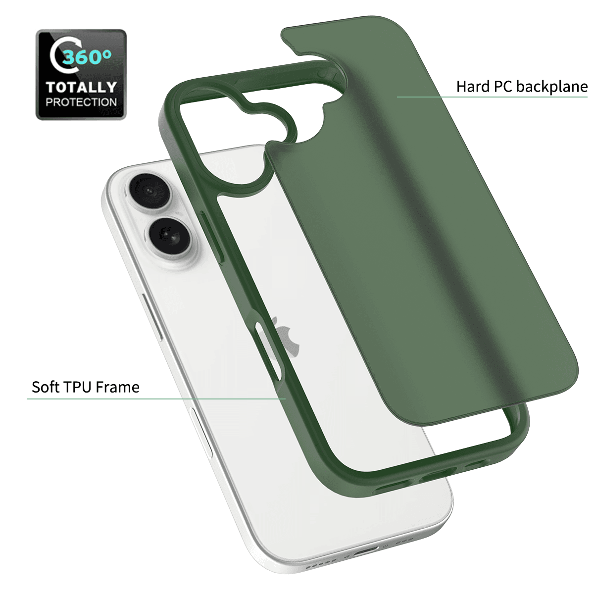Frost Translucent Matte Frosted Skin Feel Case — 59