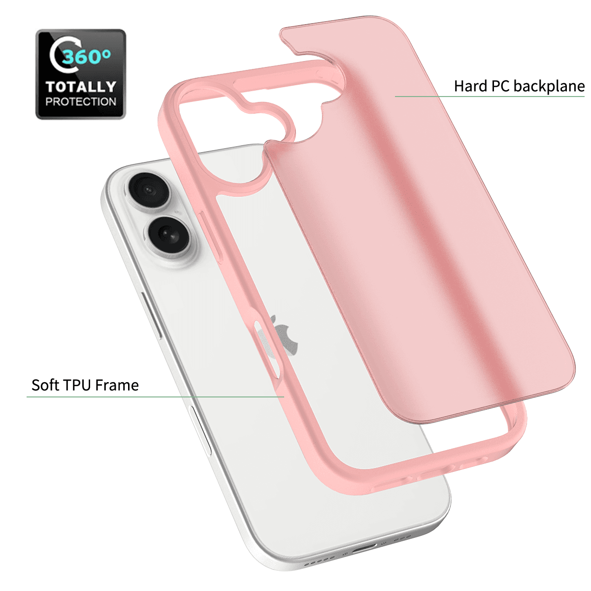 Frost Translucent Matte Frosted Skin Feel Case — 19