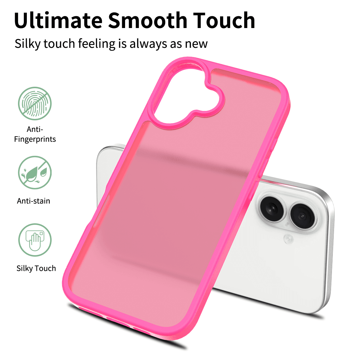 Frost Translucent Matte Frosted Skin Feel Case — 21