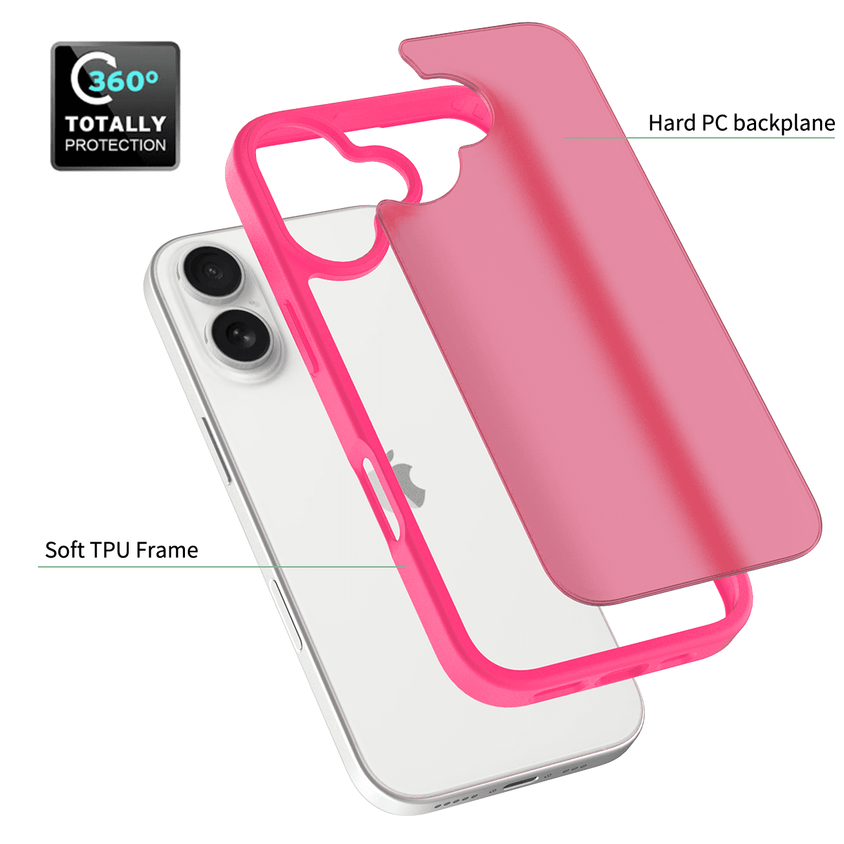 Frost Translucent Matte Frosted Skin Feel Case — 24