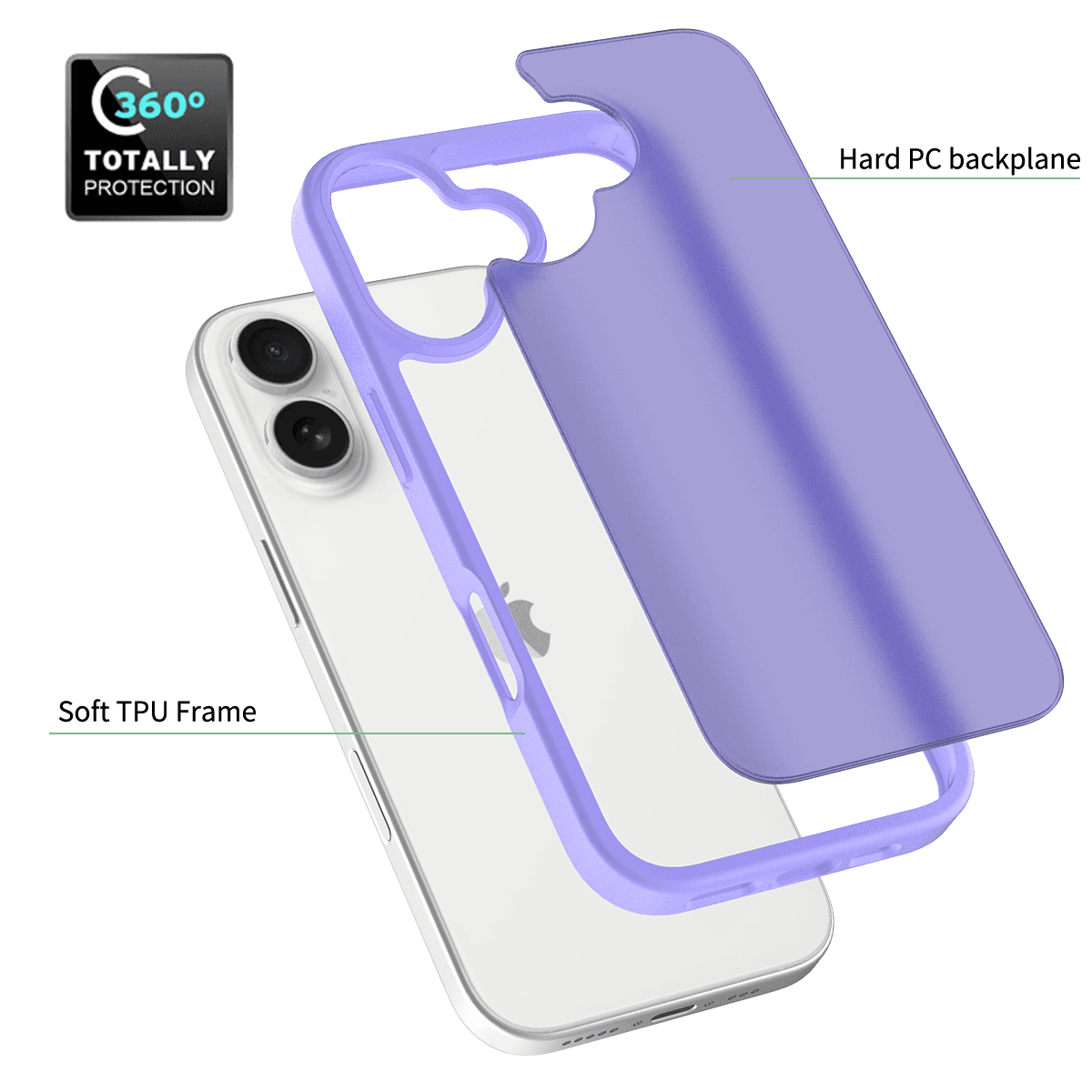 Frost Translucent Matte Frosted Skin Feel Case — 29