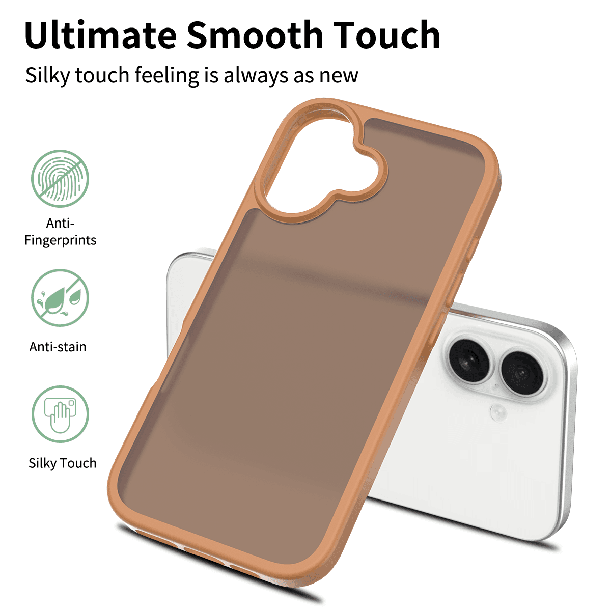 Frost Translucent Matte Frosted Skin Feel Case — 41