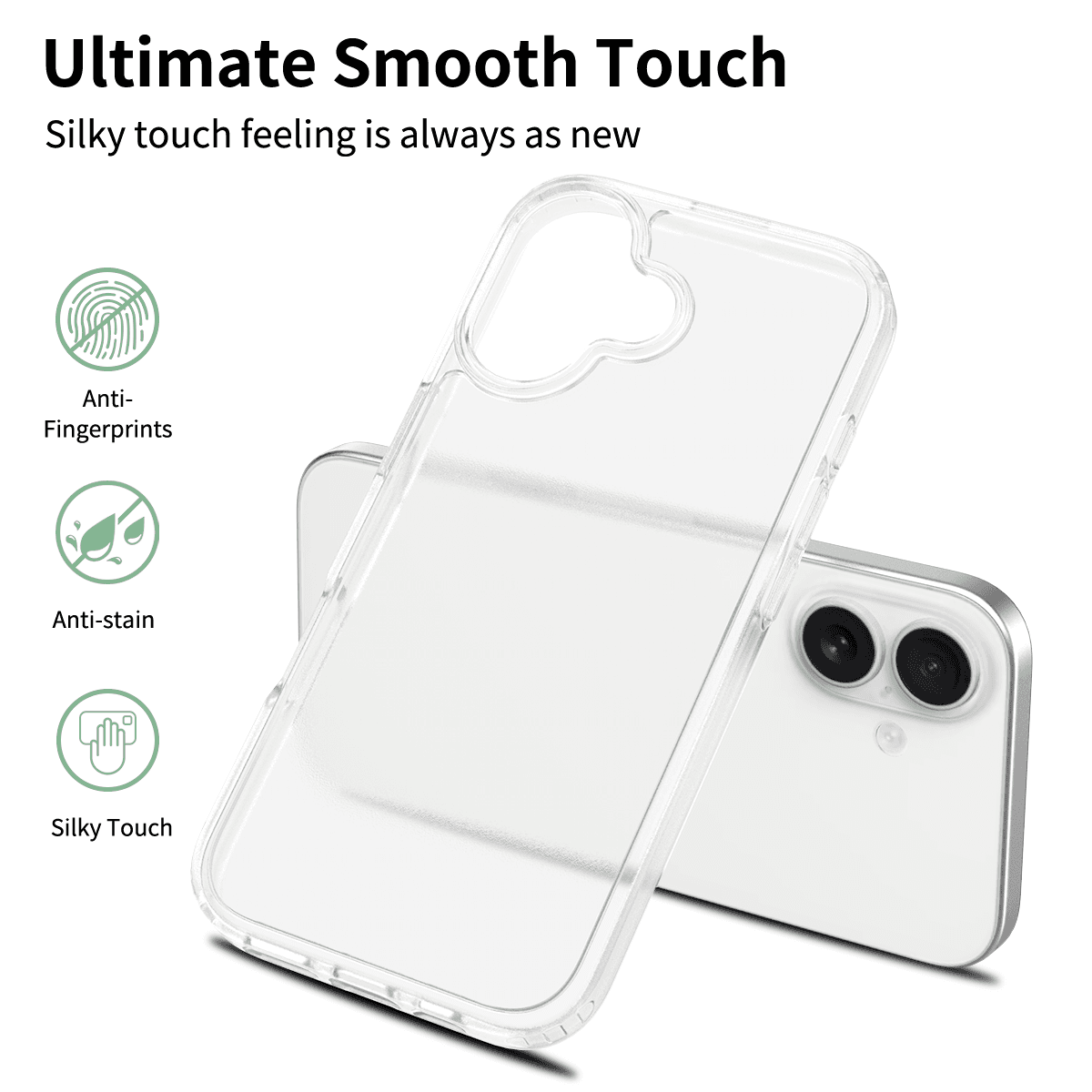 Frost Translucent Matte Frosted Skin Feel Case — 11