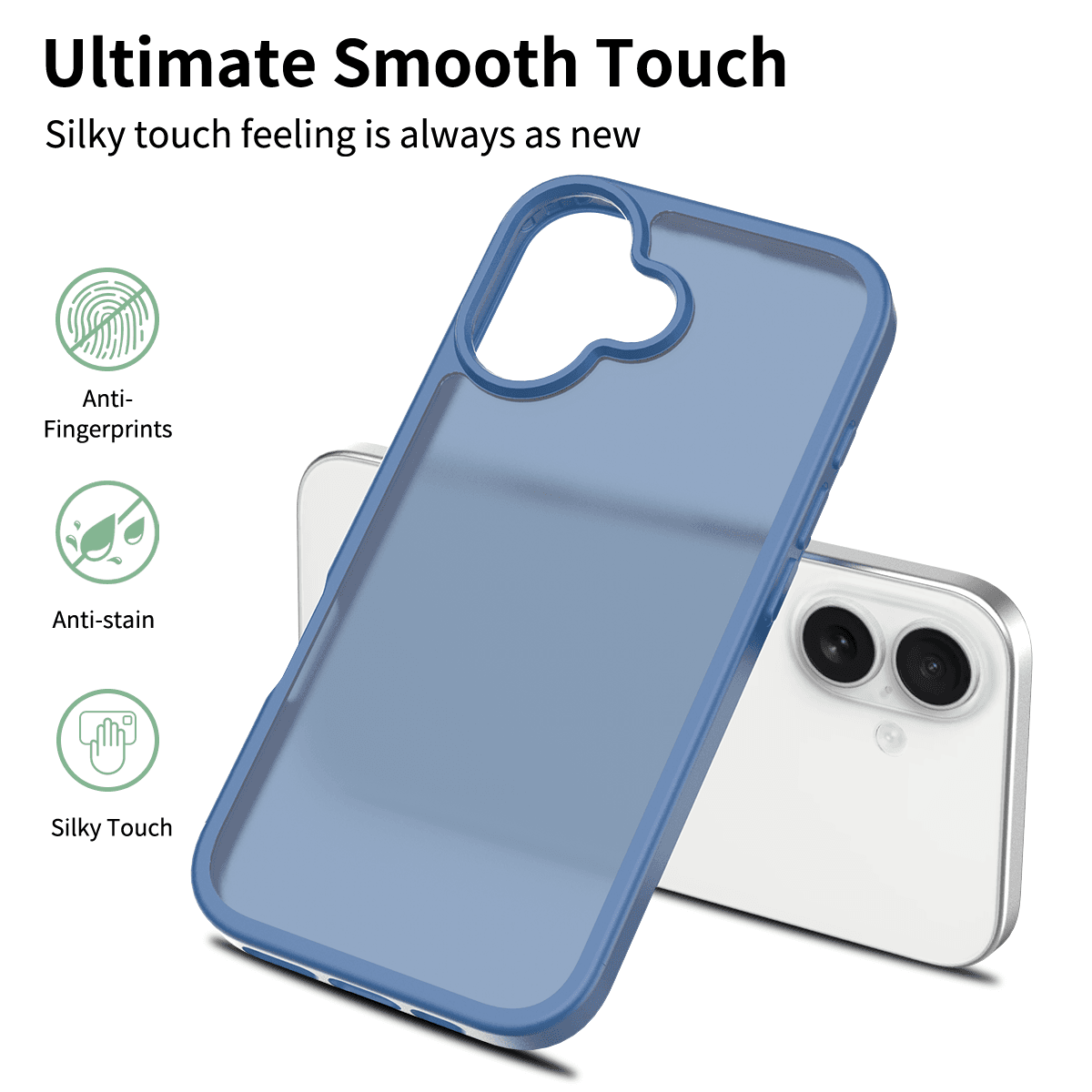 Frost Translucent Matte Frosted Skin Feel Case — 46