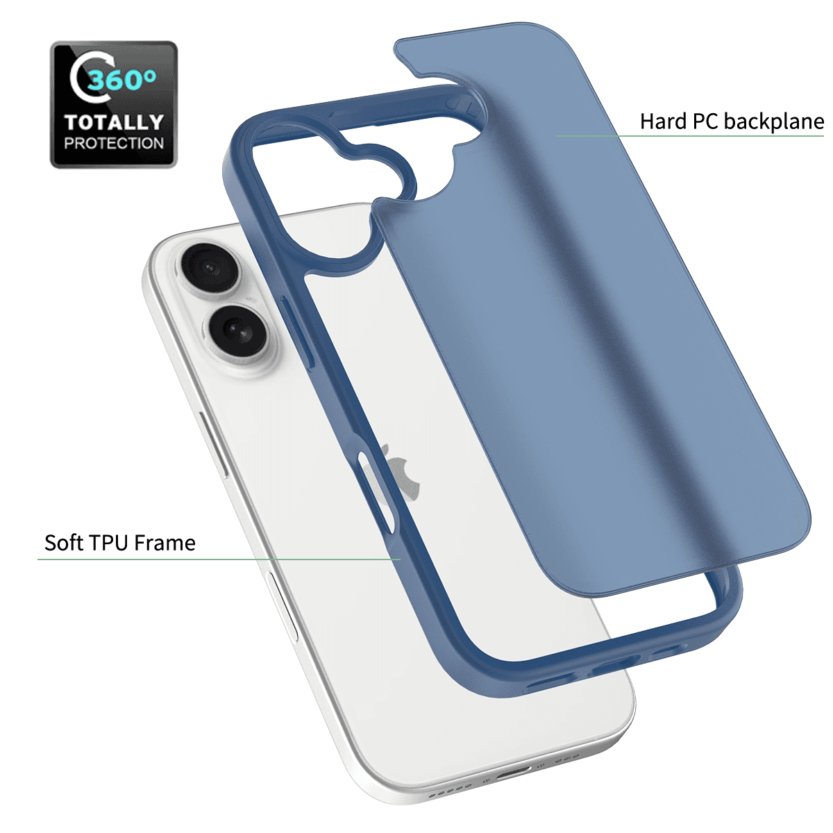 Frost Translucent Matte Frosted Skin Feel Case — 49