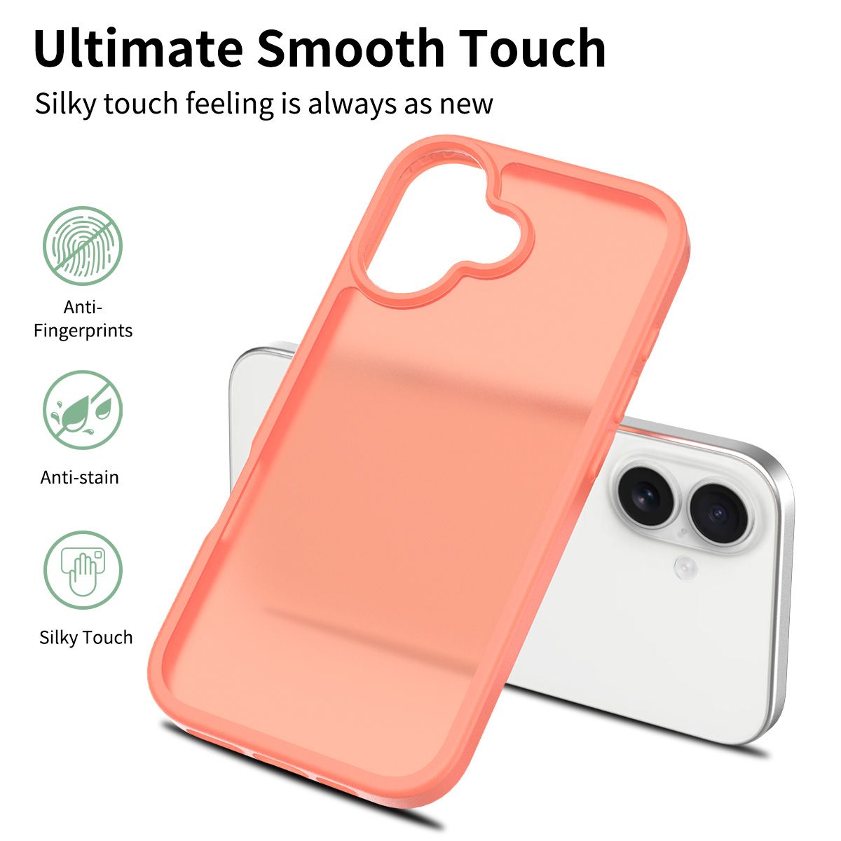 Frost Translucent Matte Frosted Skin Feel Case — 4
