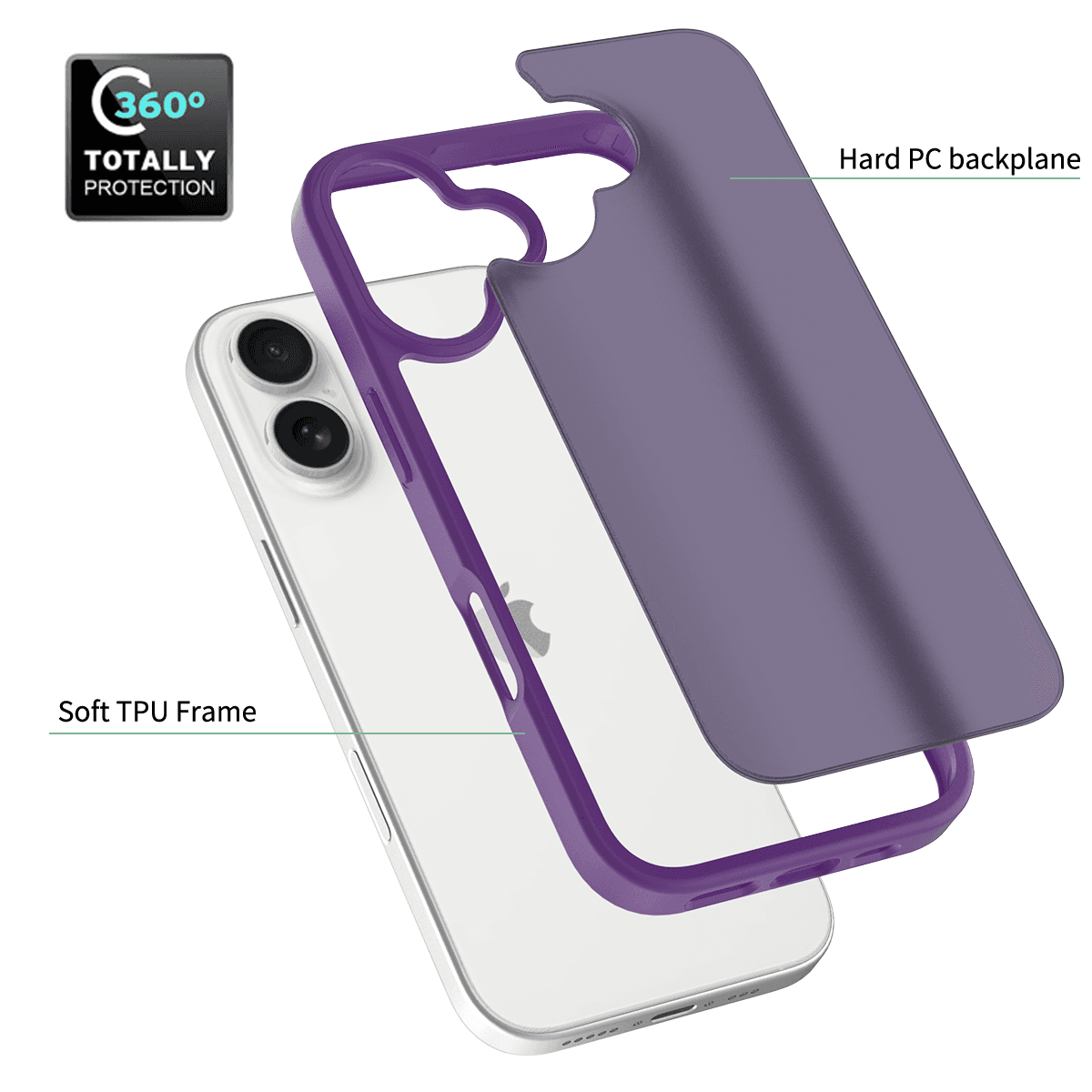 Frost Translucent Matte Frosted Skin Feel Case — 54