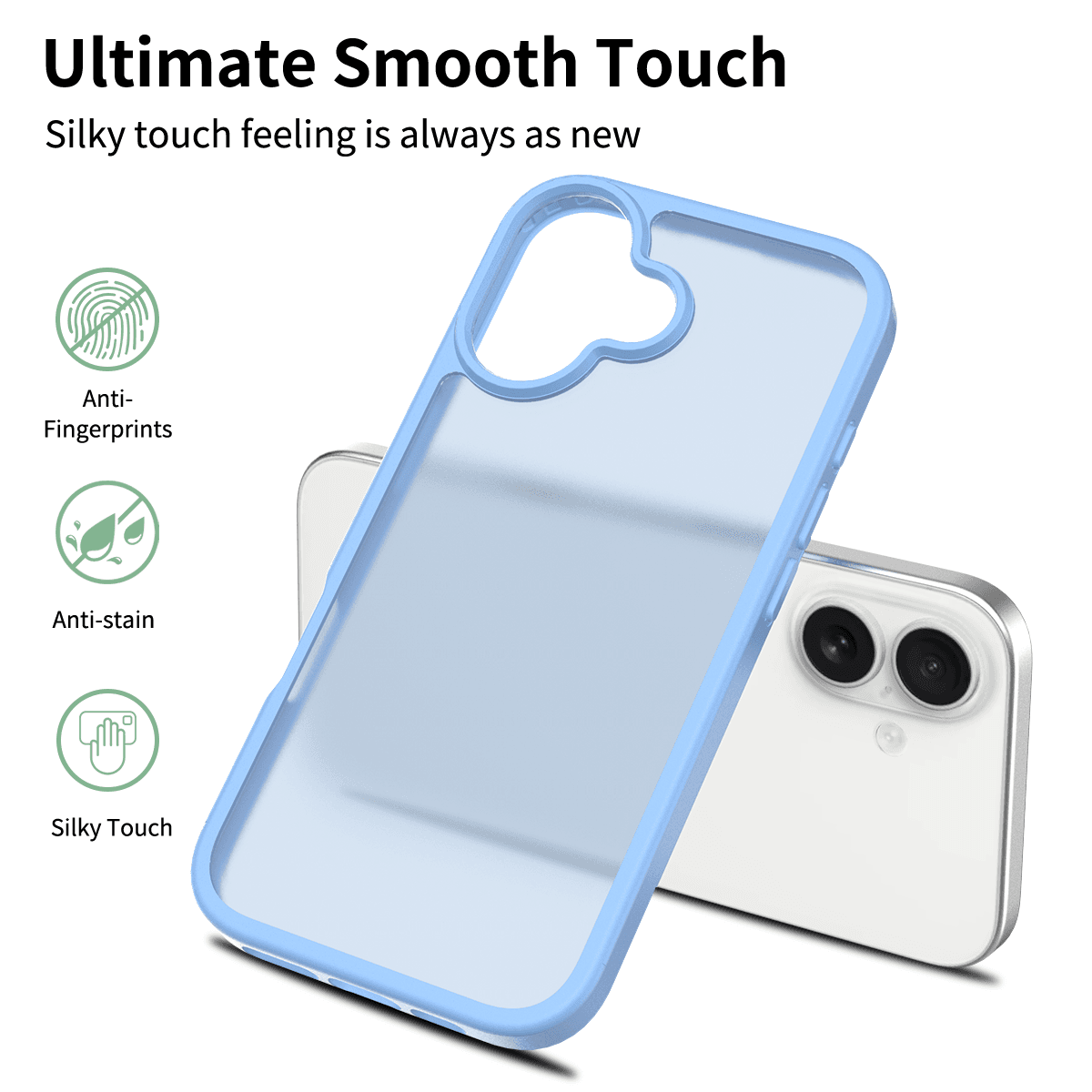 Frost Translucent Matte Frosted Skin Feel Case — 31