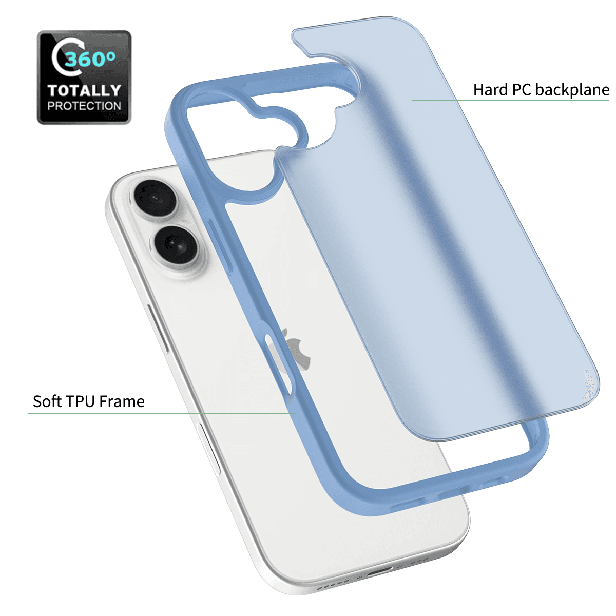 Frost Translucent Matte Frosted Skin Feel Case — 34