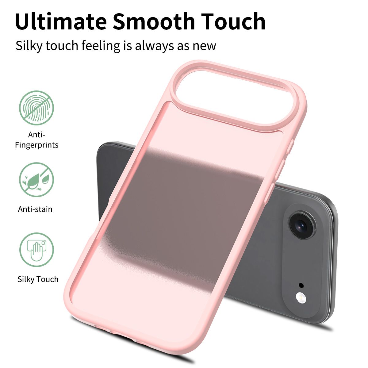 Frost Translucent Matte Frosted Skin Feel Case — 78