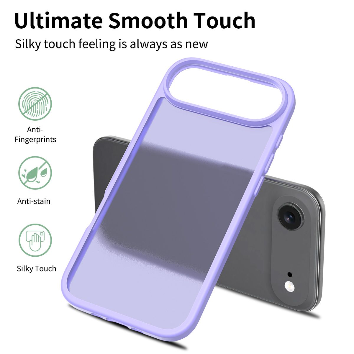 Frost Translucent Matte Frosted Skin Feel Case — 88
