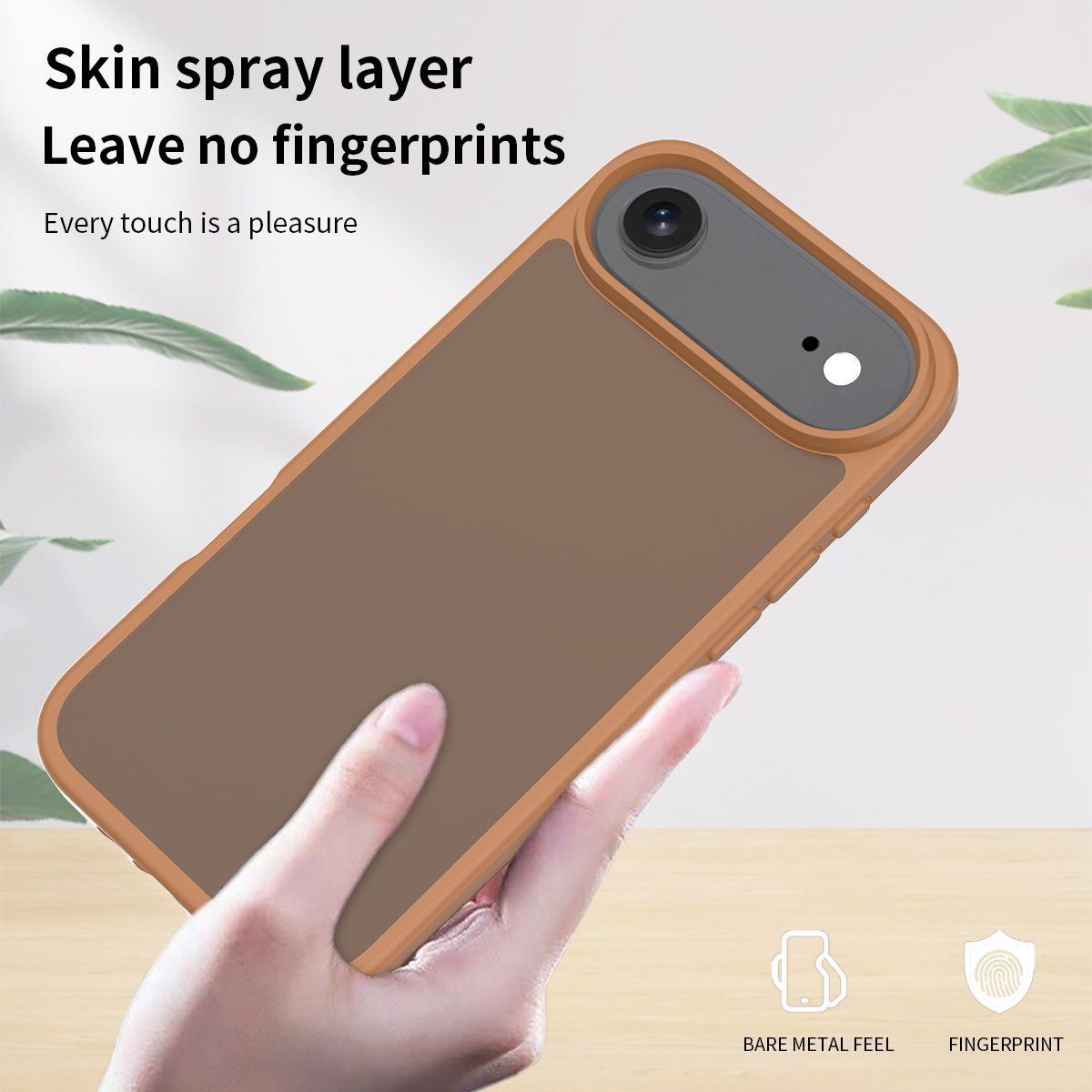 Frost Translucent Matte Frosted Skin Feel Case — 105
