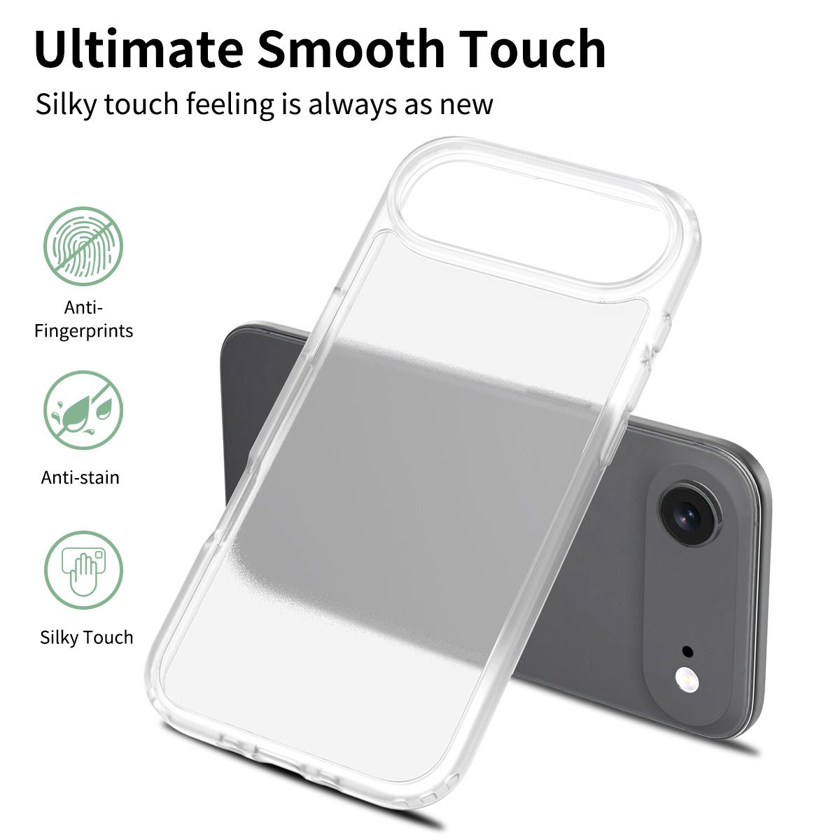 Frost Translucent Matte Frosted Skin Feel Case — 73