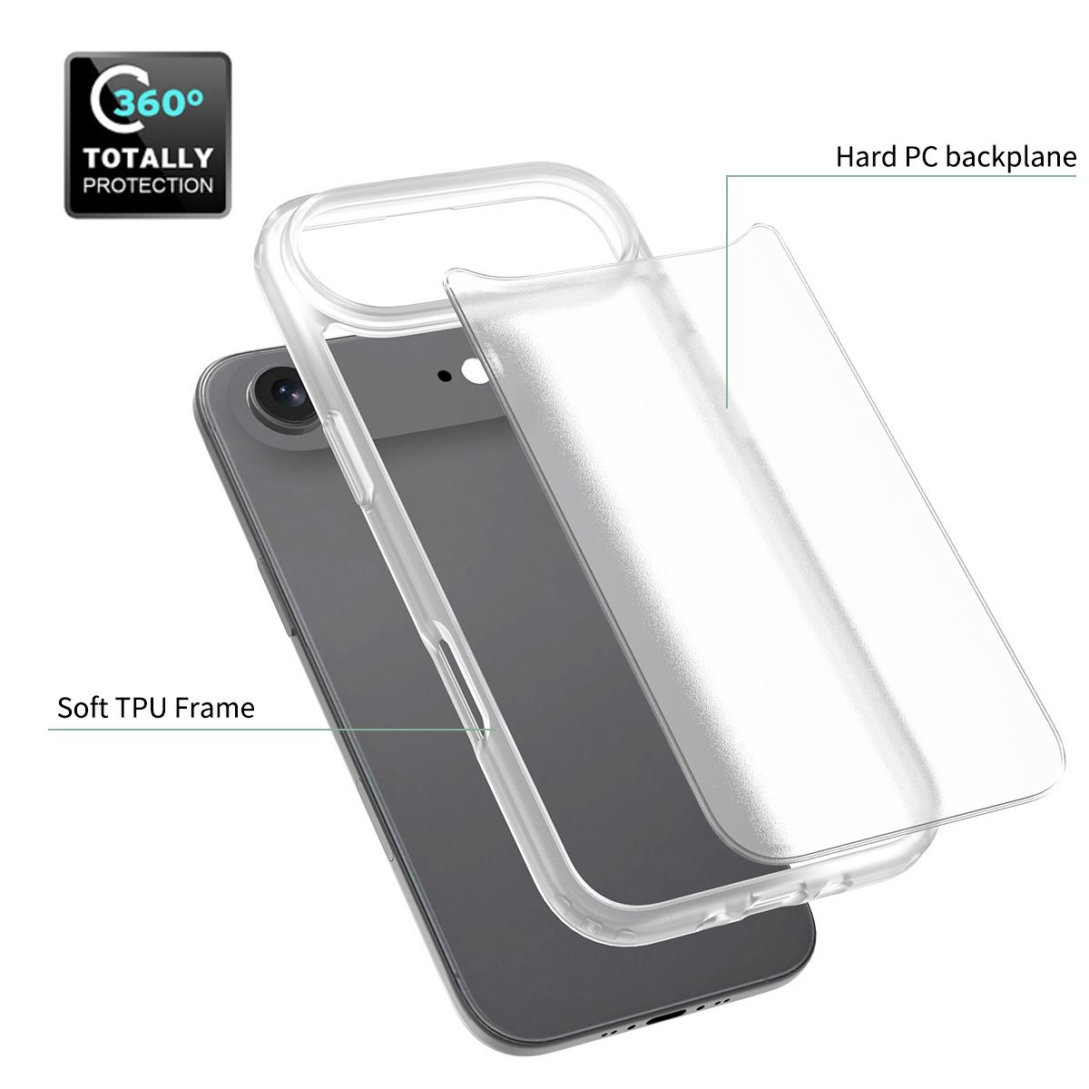 Frost Translucent Matte Frosted Skin Feel Case — 76