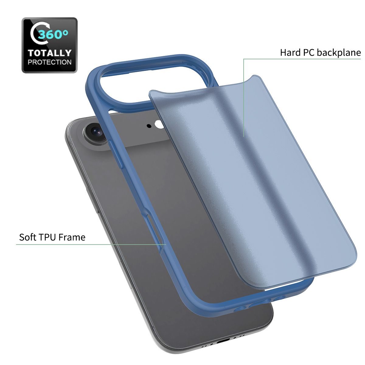 Frost Translucent Matte Frosted Skin Feel Case — 111