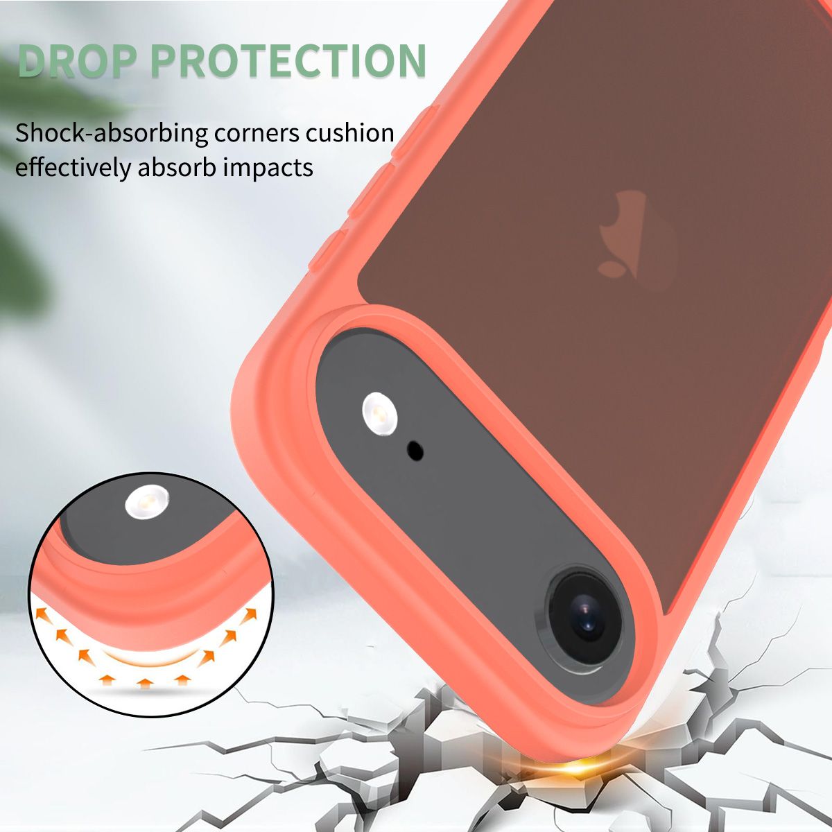 Frost Translucent Matte Frosted Skin Feel Case — 67