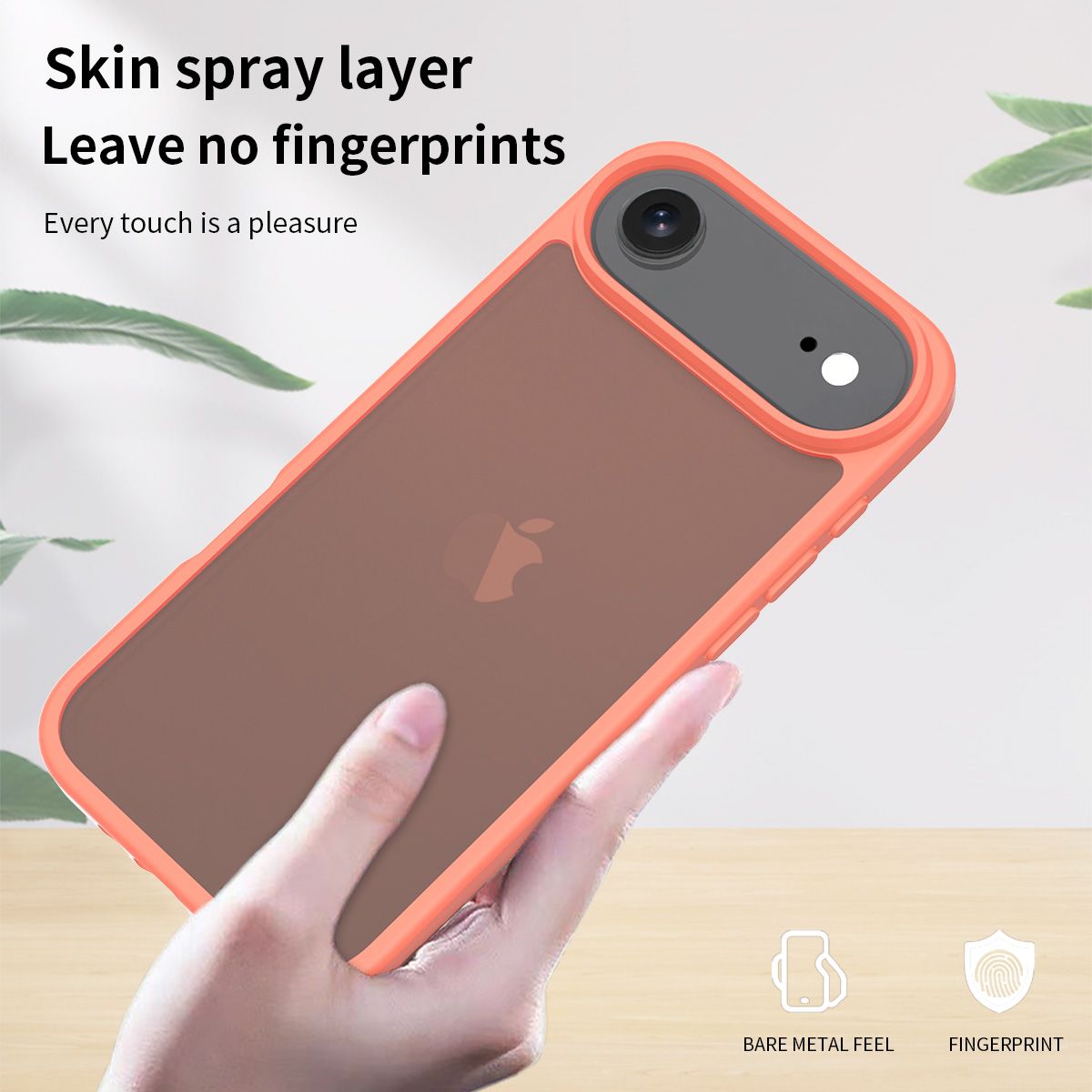 Frost Translucent Matte Frosted Skin Feel Case — 68