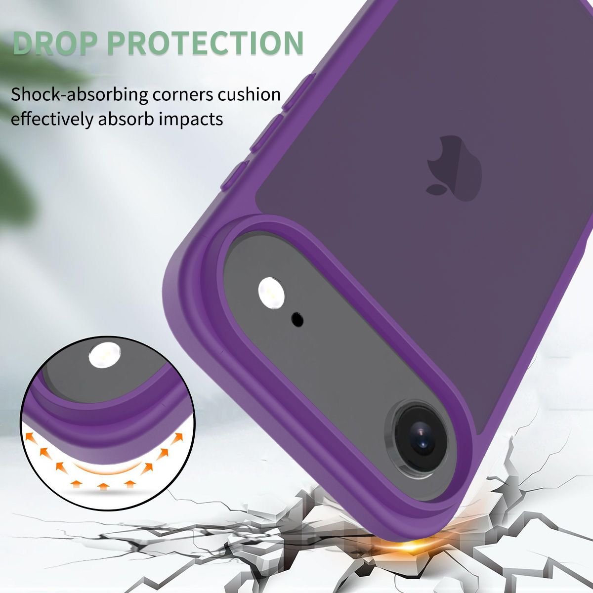 Frost Translucent Matte Frosted Skin Feel Case — 114