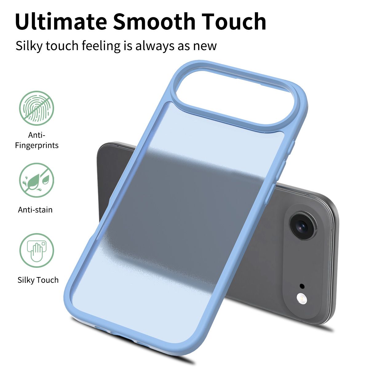 Frost Translucent Matte Frosted Skin Feel Case — 93