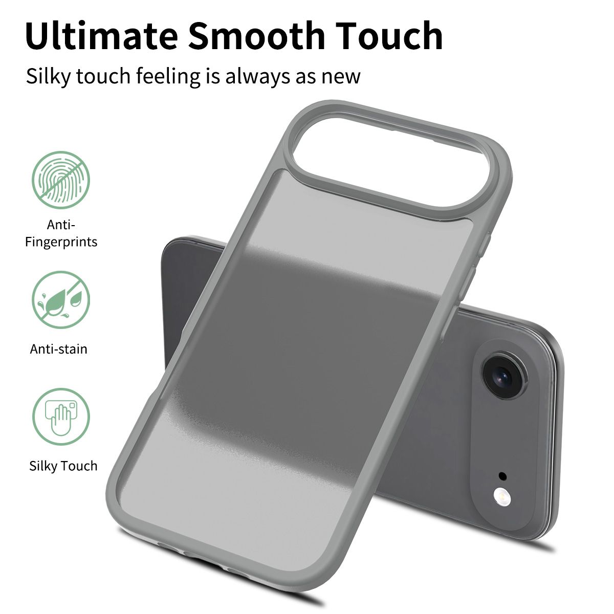 Frost Translucent Matte Frosted Skin Feel Case — 98