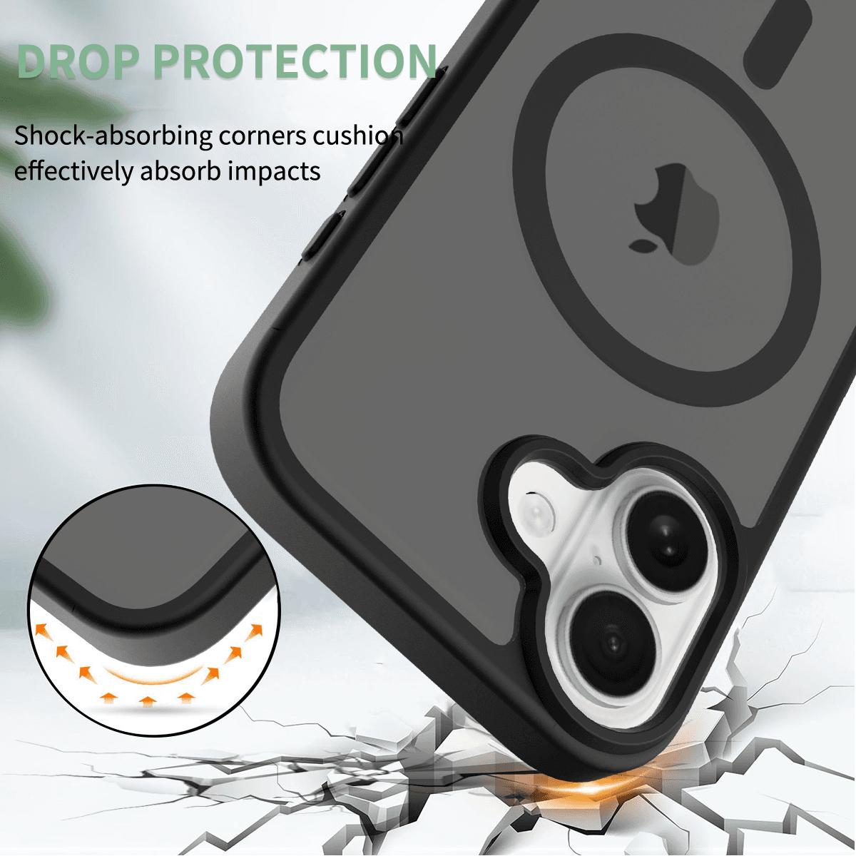 Frost Translucent Matte Magnetic Case — 5