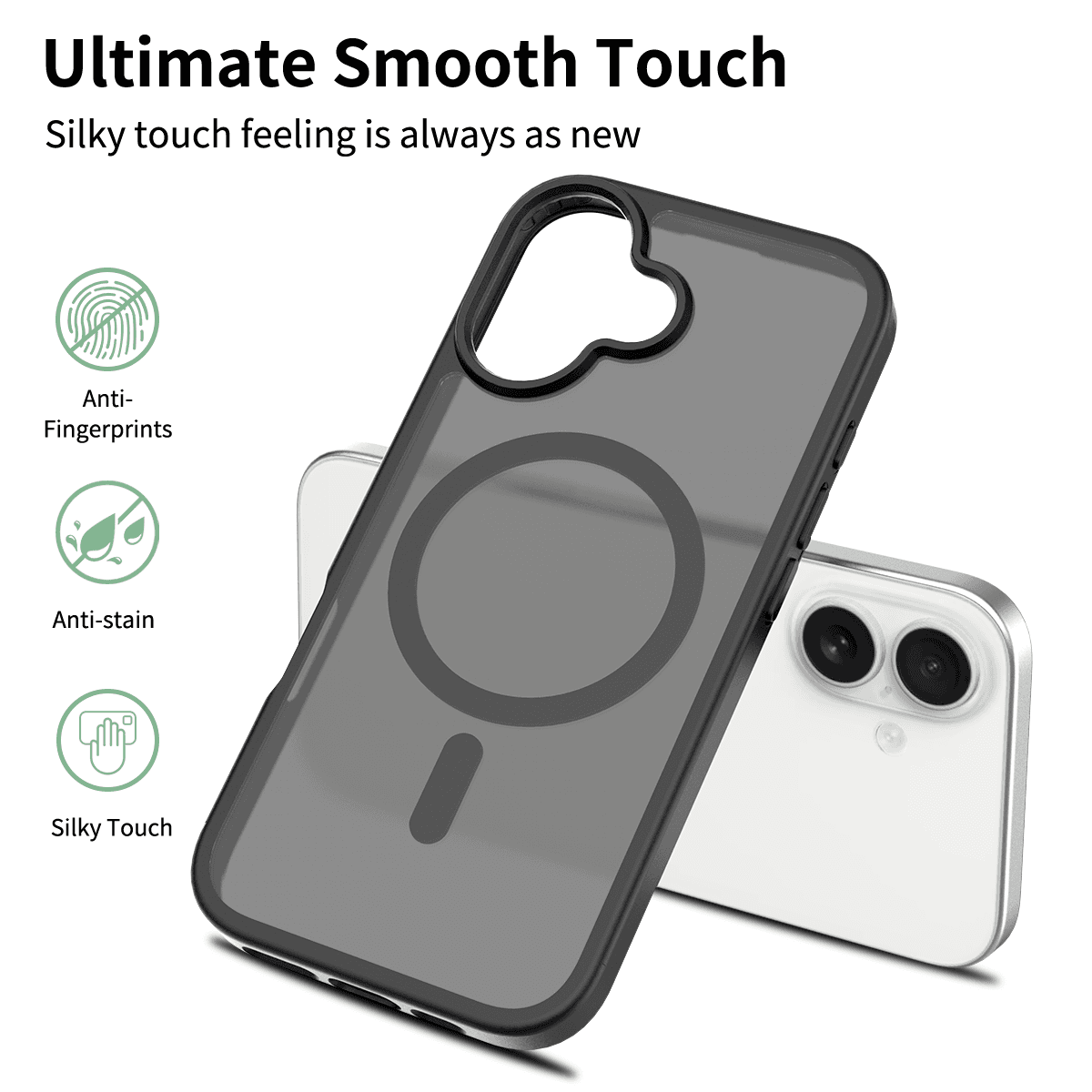 Frost Translucent Matte Magnetic Case — 4