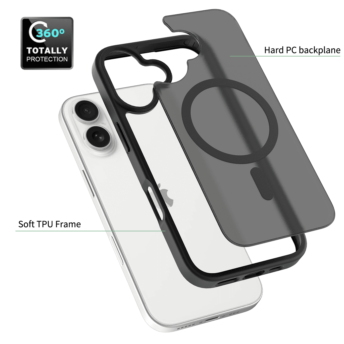 Frost Translucent Matte Magnetic Case — 7