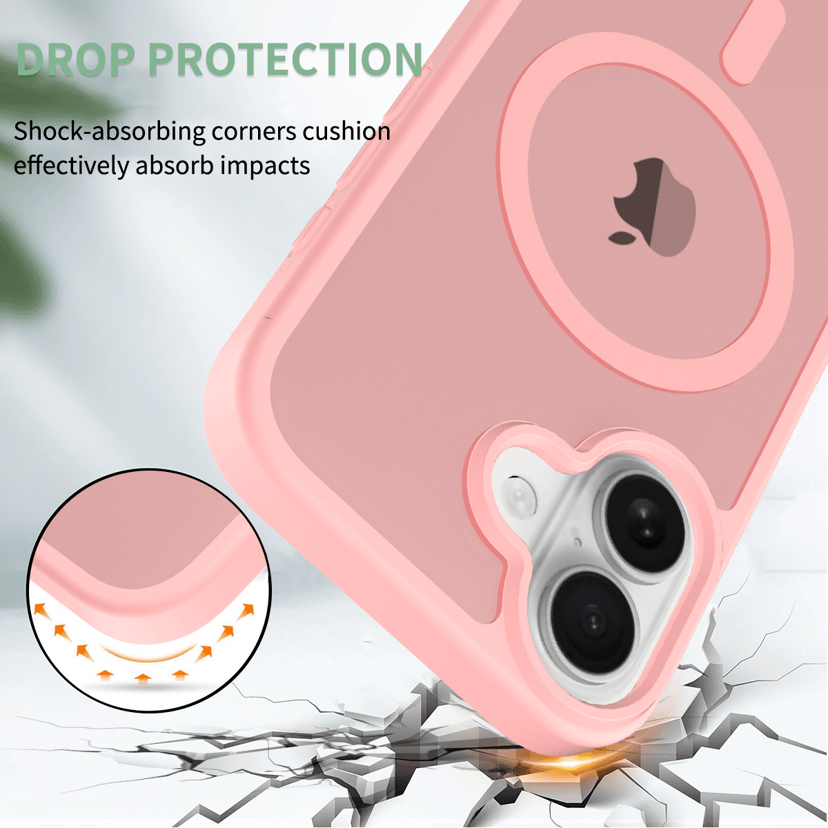 Frost Translucent Matte Magnetic Case — 17