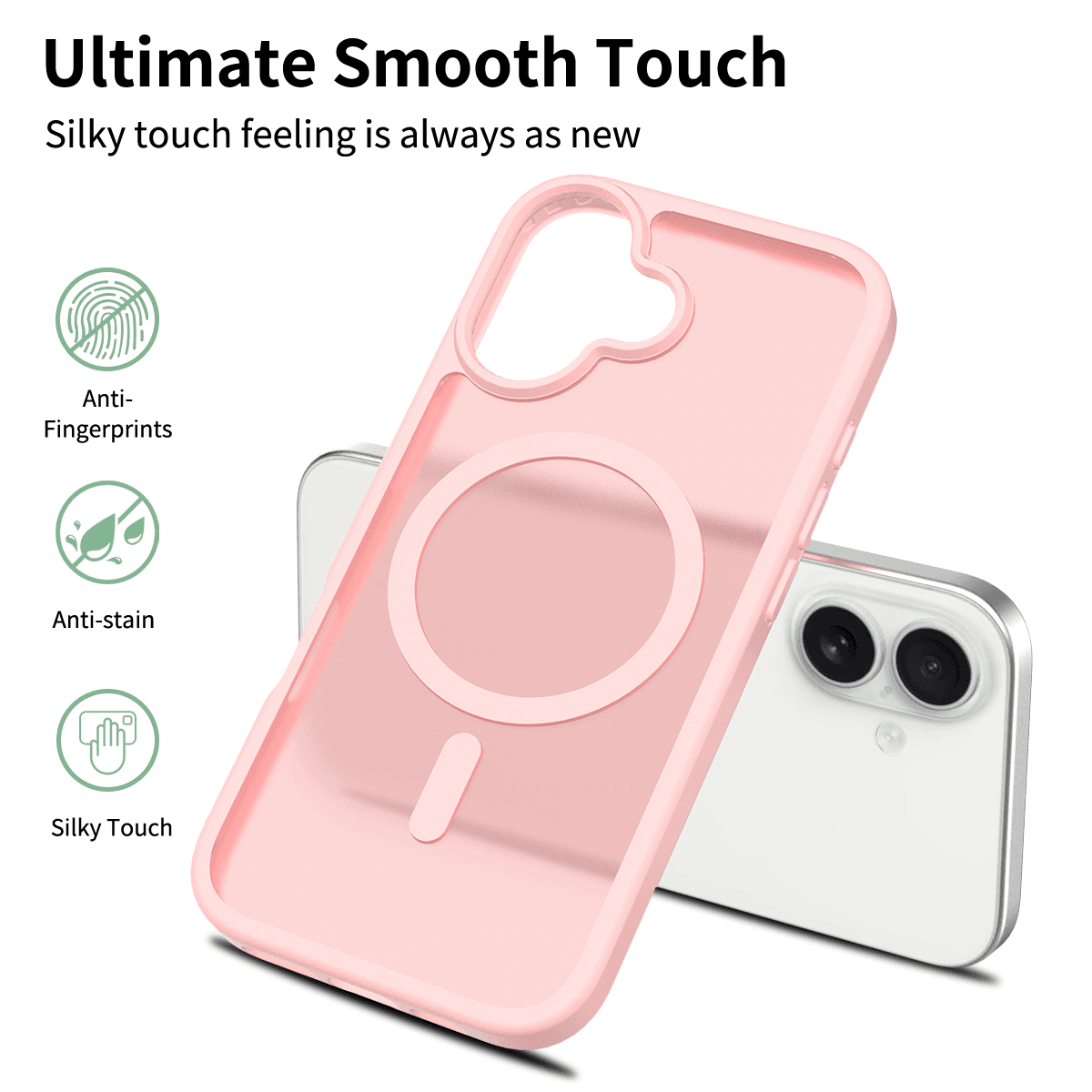 Frost Translucent Matte Magnetic Case — 16