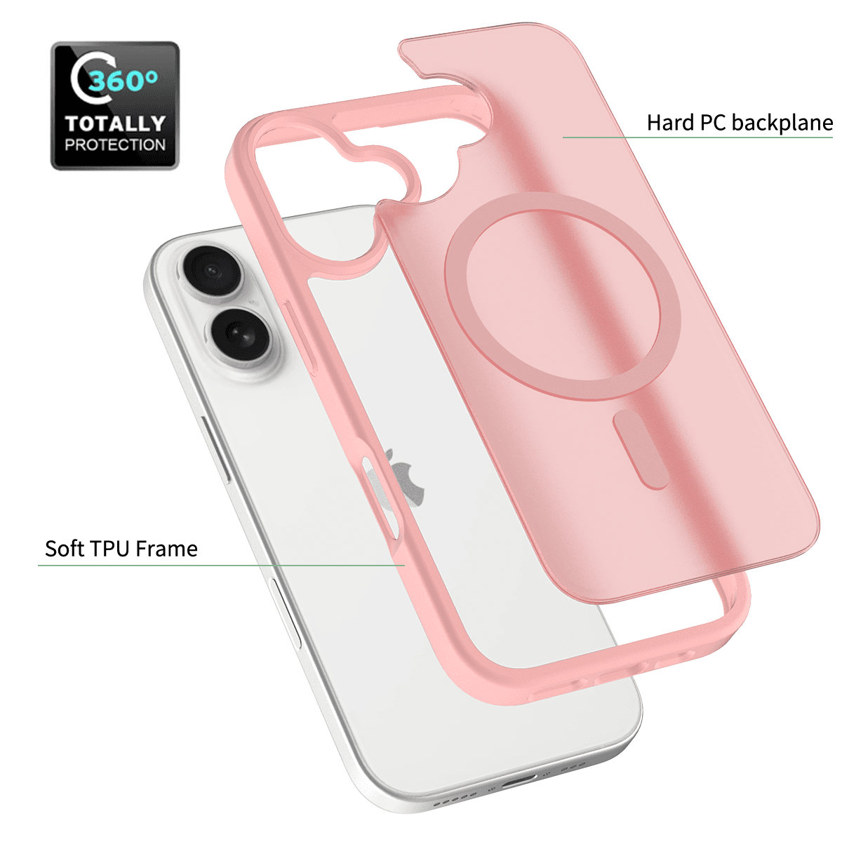 Frost Translucent Matte Magnetic Case — 19