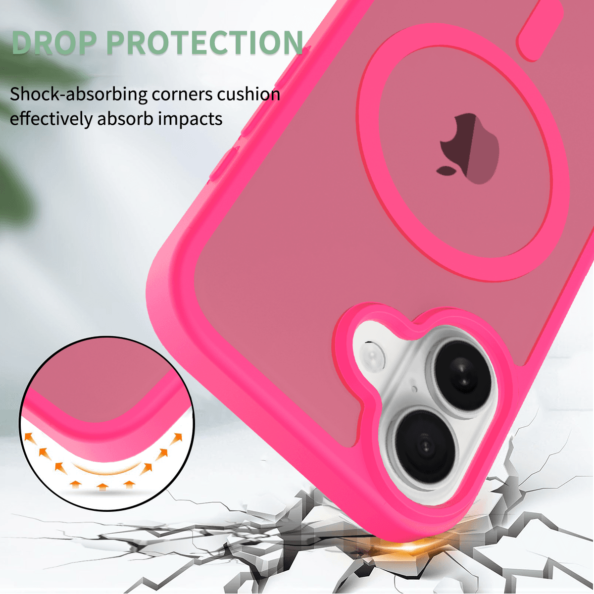 Frost Translucent Matte Magnetic Case — 22