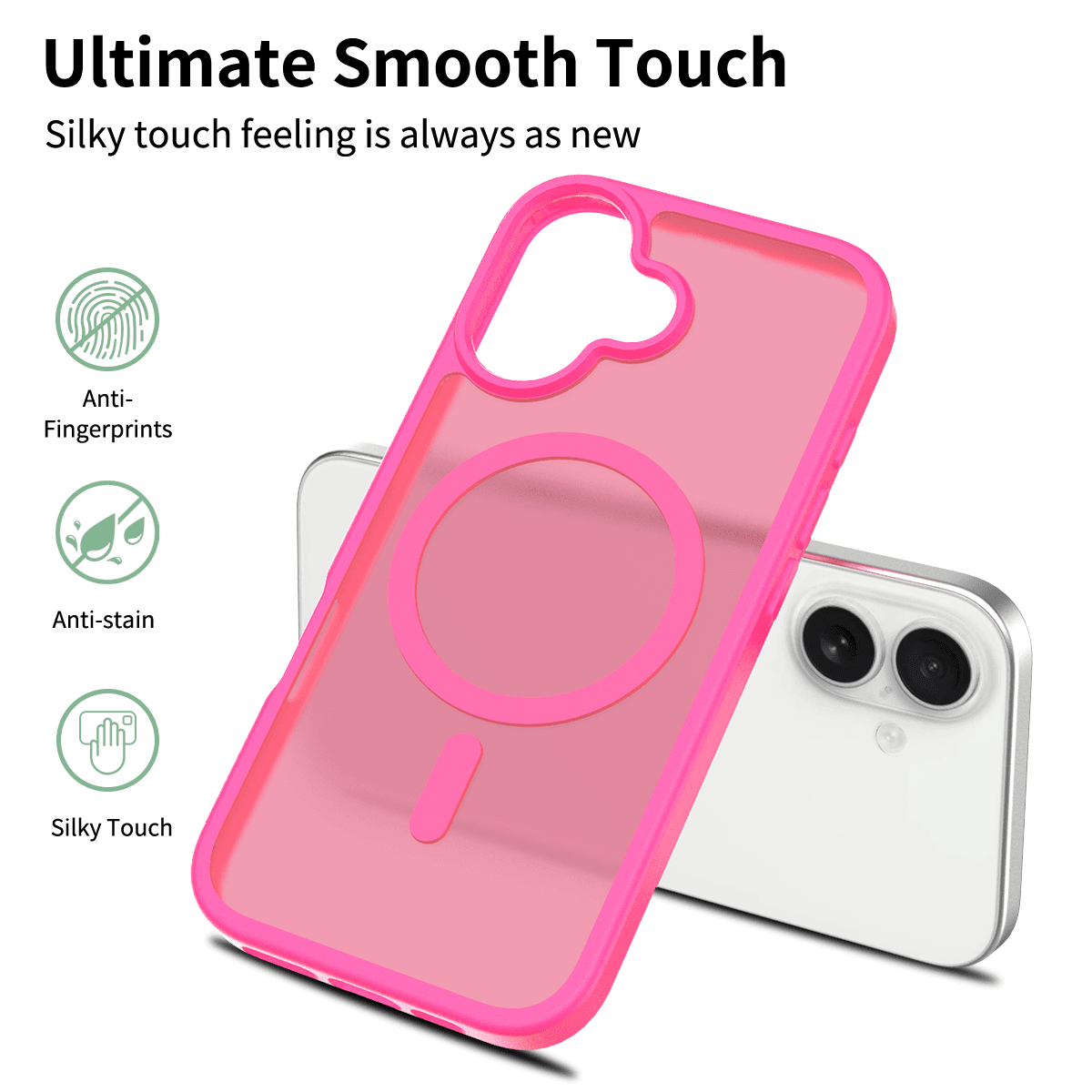 Frost Translucent Matte Magnetic Case — 21
