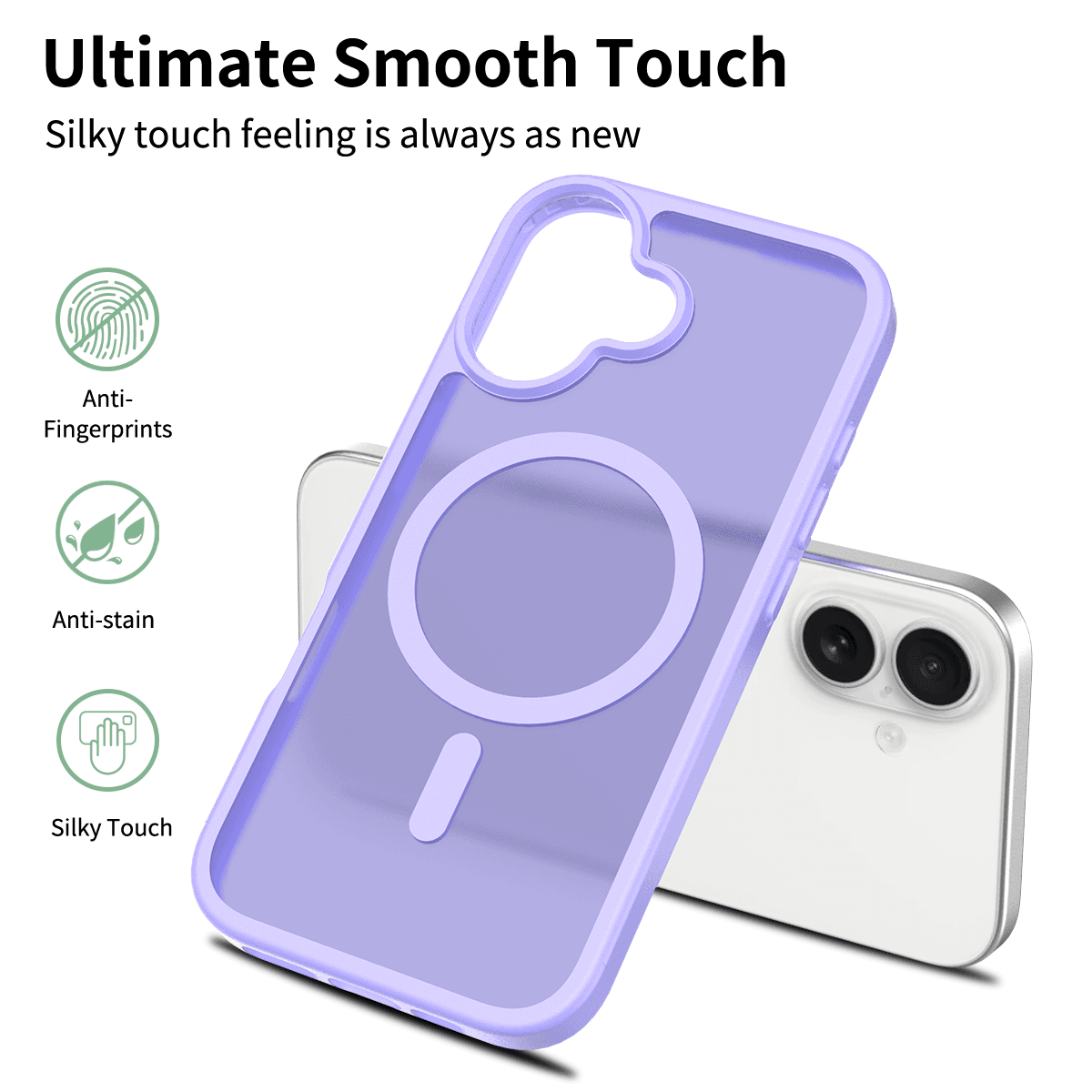 Frost Translucent Matte Magnetic Case — 26