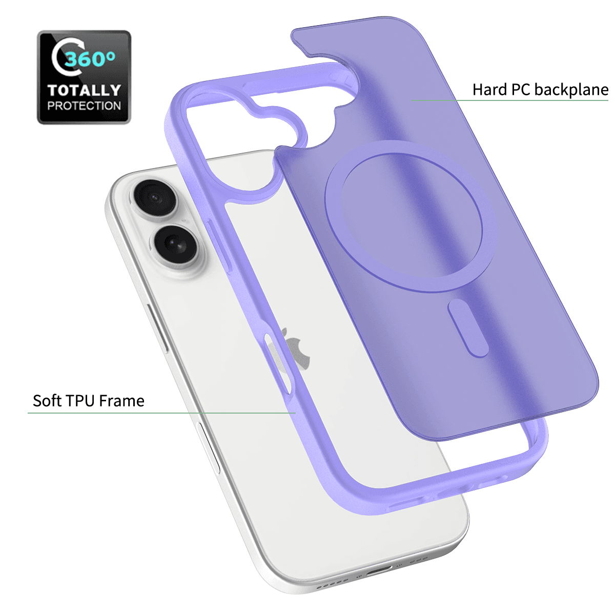 Frost Translucent Matte Magnetic Case — 29