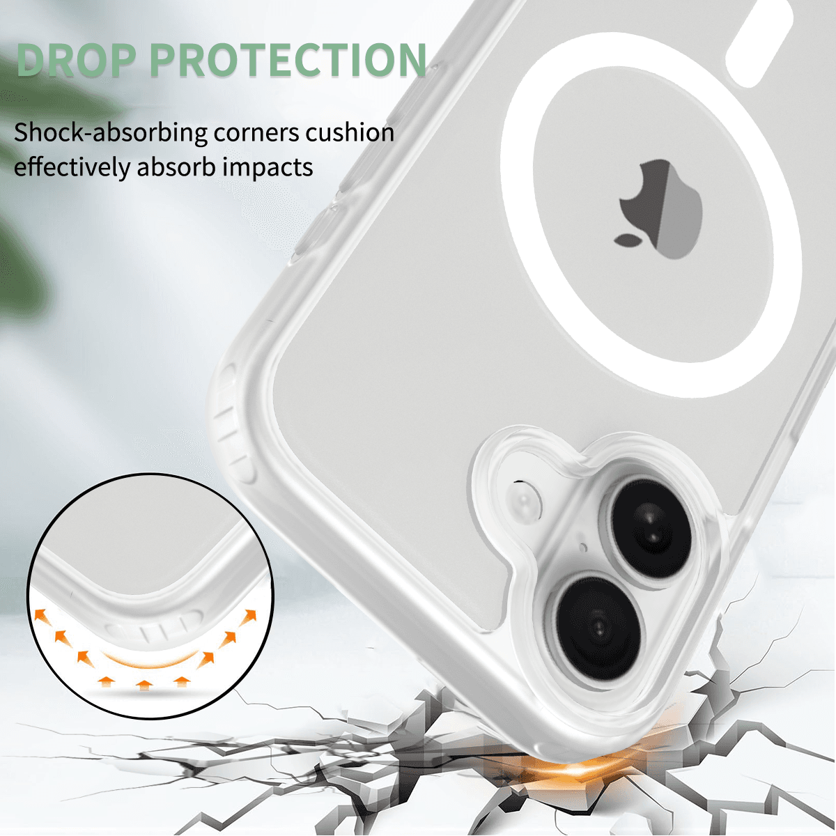 Frost Translucent Matte Magnetic Case — 37