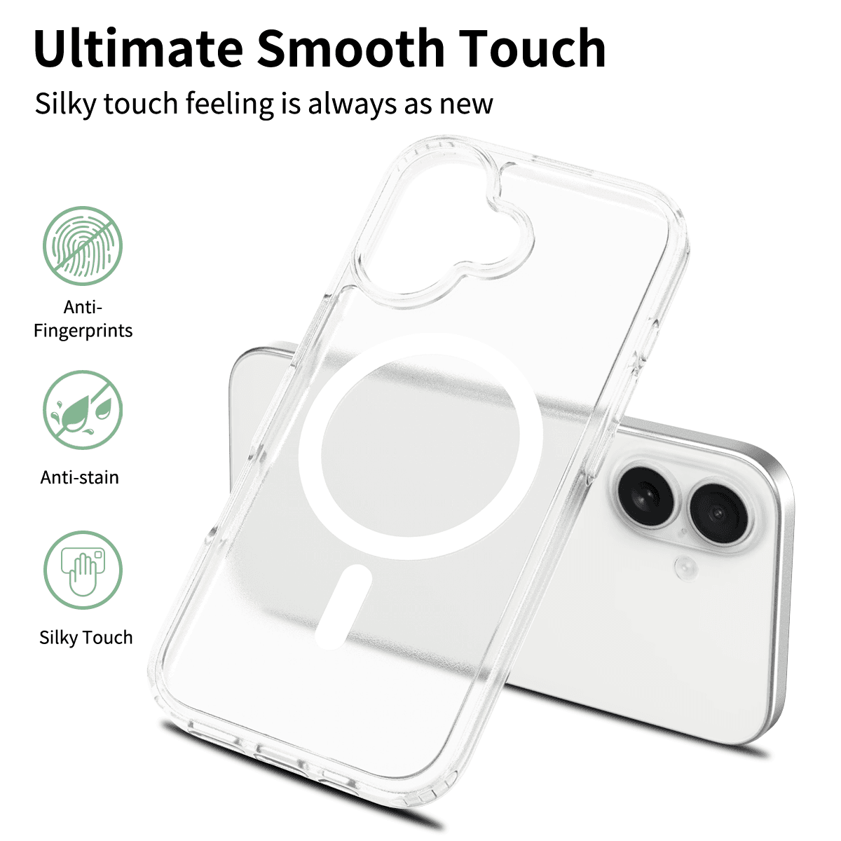 Frost Translucent Matte Magnetic Case — 36