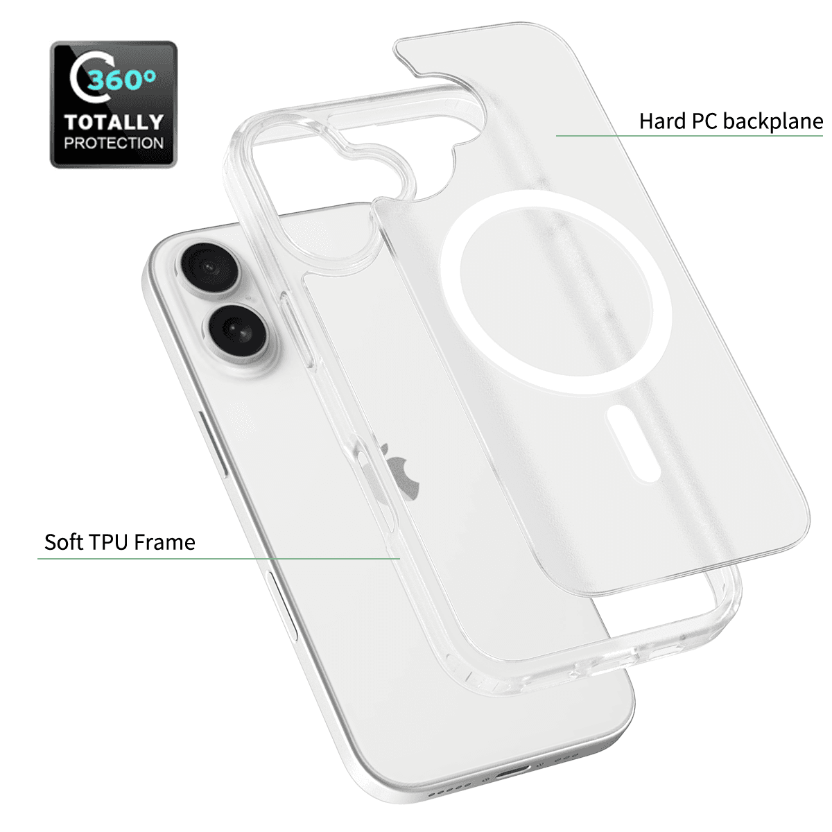 Frost Translucent Matte Magnetic Case — 39