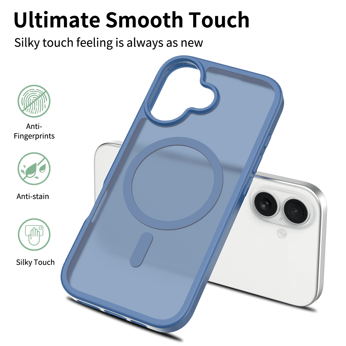 Frost Translucent Matte Magnetic Case — 41