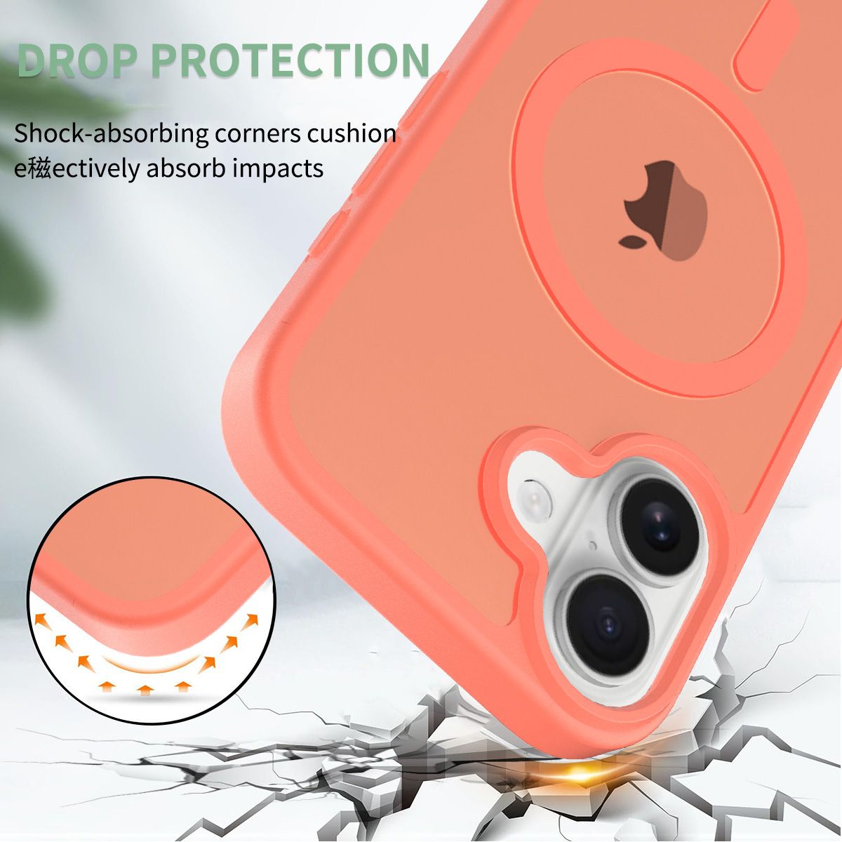 Frost Translucent Matte Magnetic Case — 47