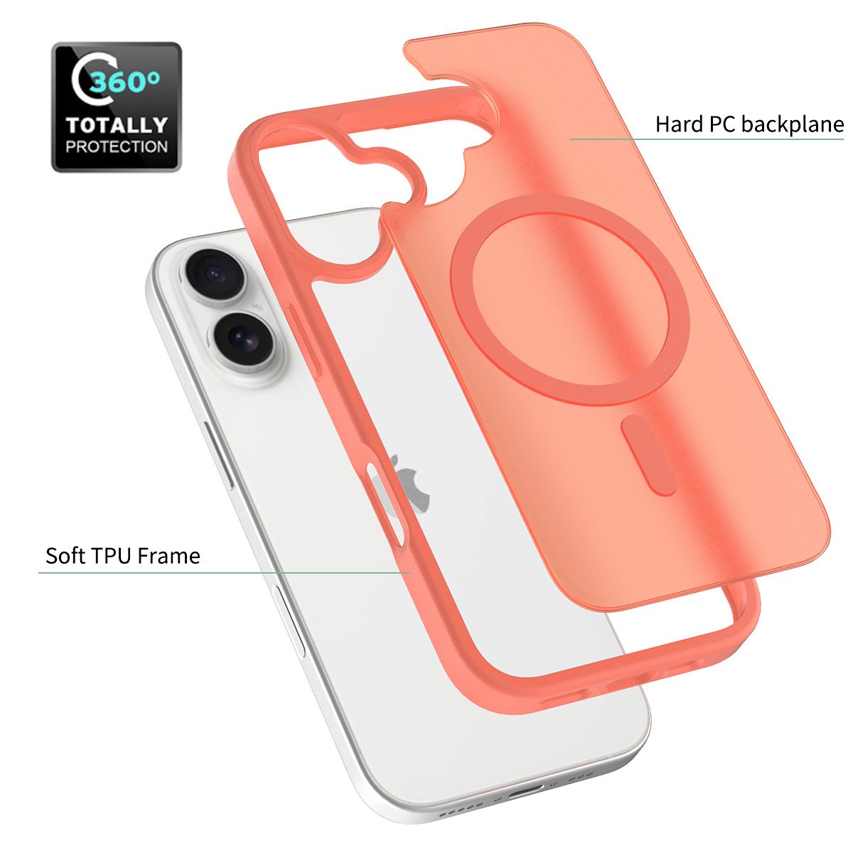 Frost Translucent Matte Magnetic Case — 49