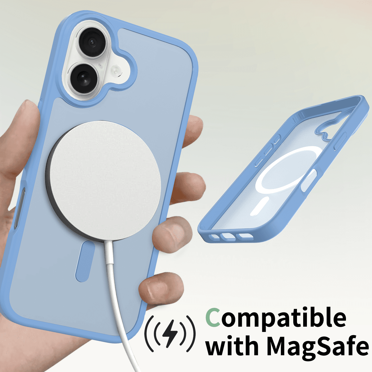 Frost Translucent Matte Magnetic Case — 58