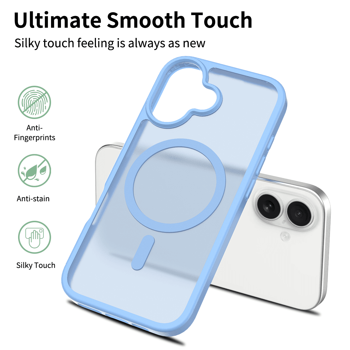 Frost Translucent Matte Magnetic Case — 56