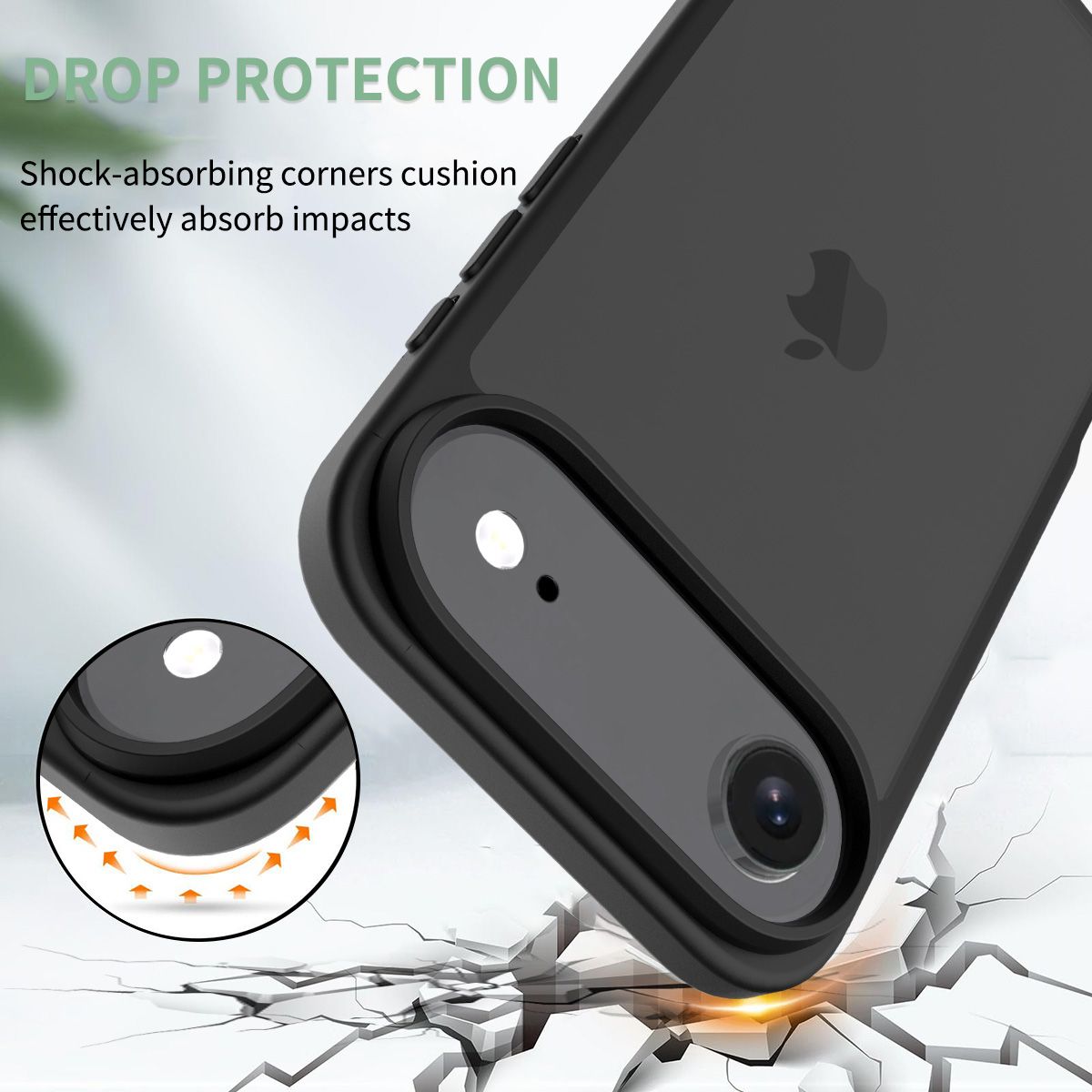 Frost Translucent Matte Frosted Skin Feel Case — 124