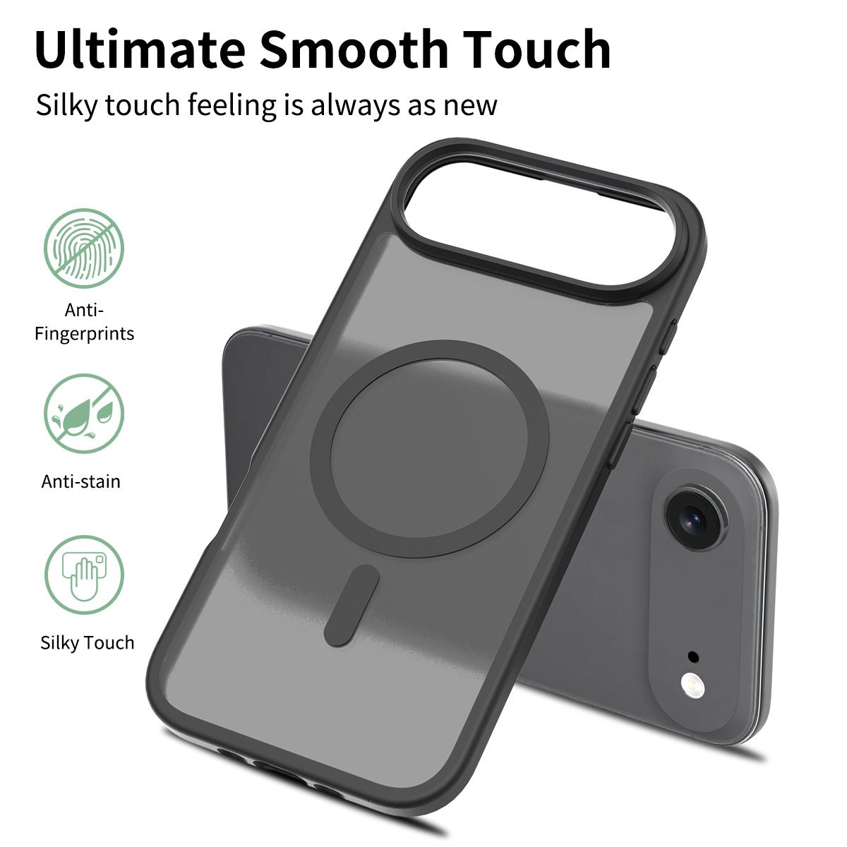 Frost Translucent Matte Magnetic Case — 66