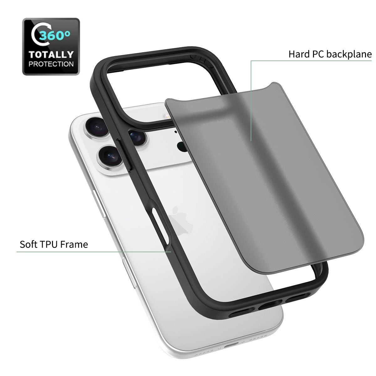 Frost Translucent Matte Frosted Skin Feel Case — 188