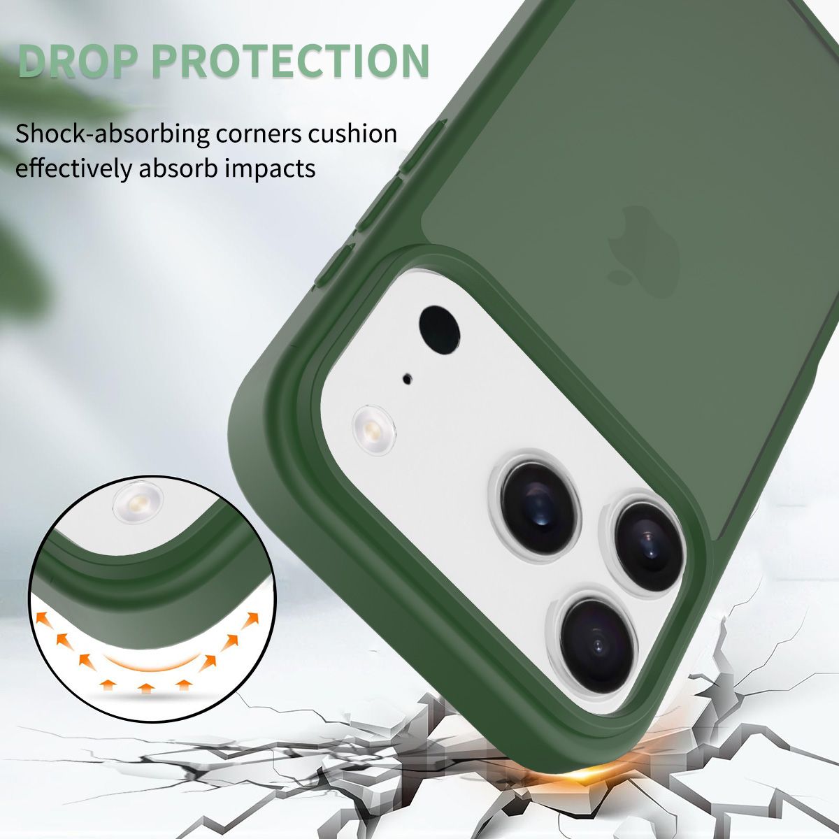 Frost Translucent Matte Frosted Skin Feel Case — 181