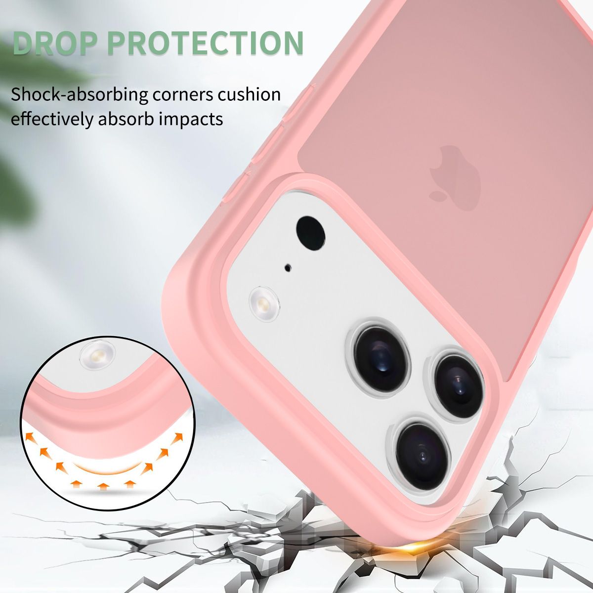 Frost Translucent Matte Frosted Skin Feel Case — 141