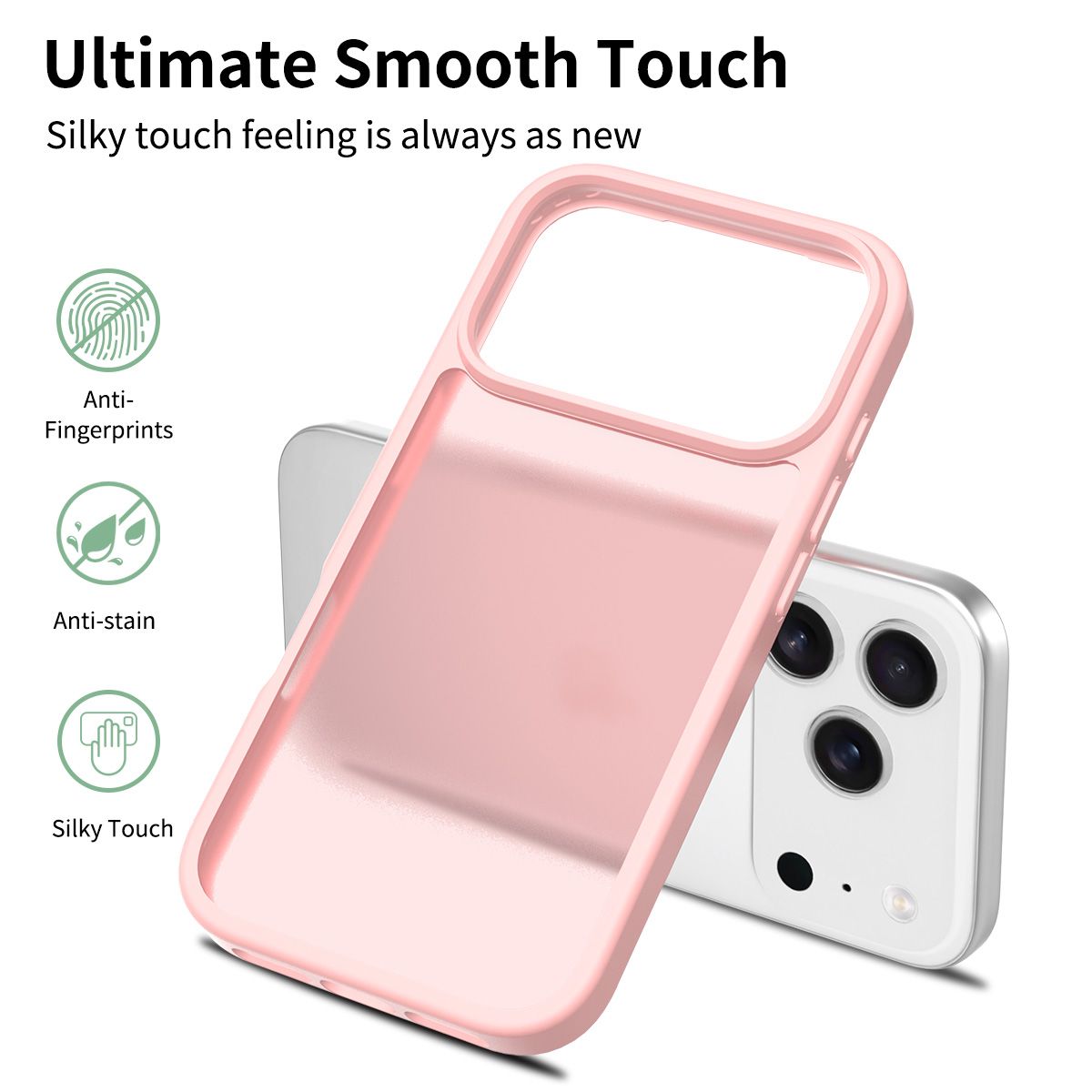 Frost Translucent Matte Frosted Skin Feel Case — 140