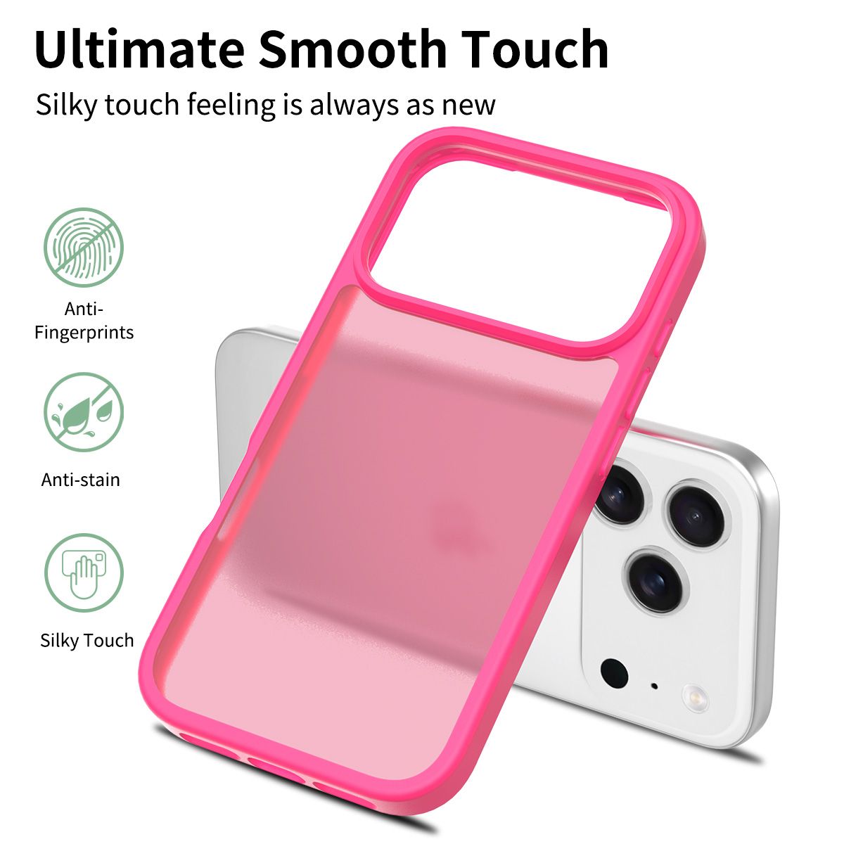 Frost Translucent Matte Frosted Skin Feel Case — 145