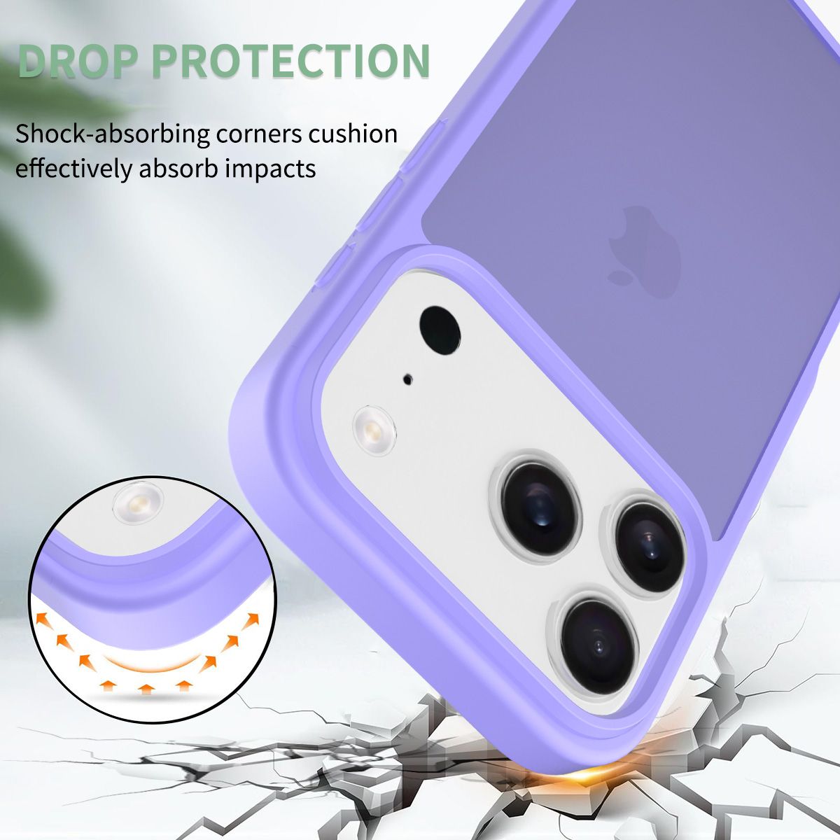 Frost Translucent Matte Frosted Skin Feel Case — 151